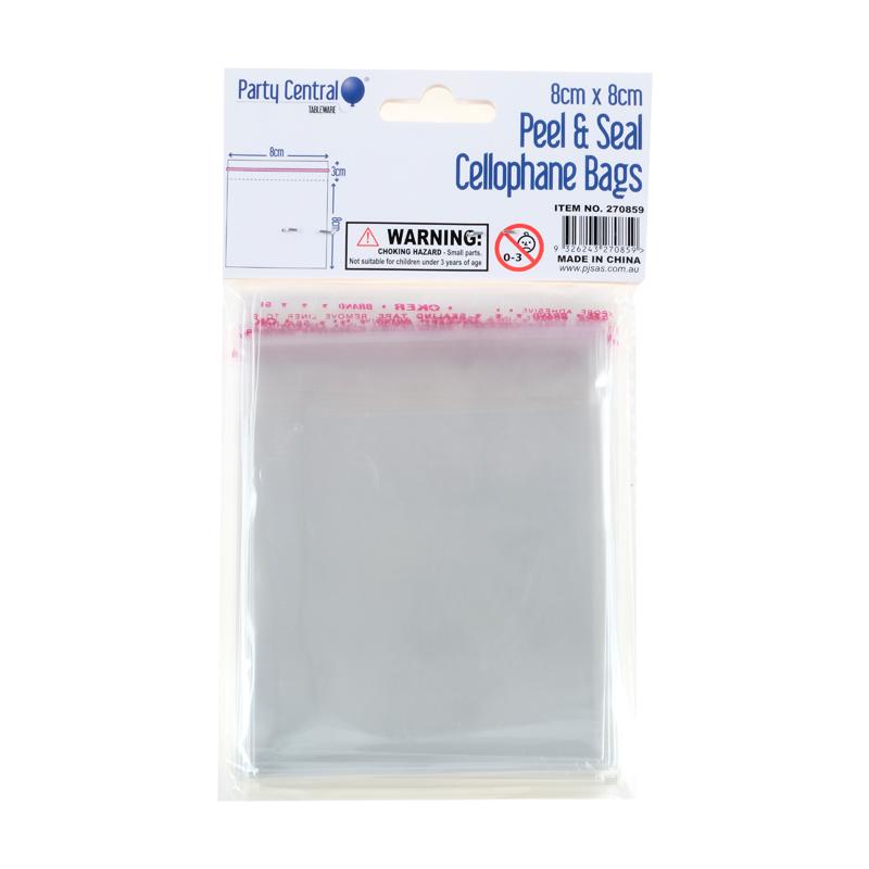 500 Count 8 X 10 Self Seal Clear Cello Cellophane Resealable Plastic Poly Bags - View #4