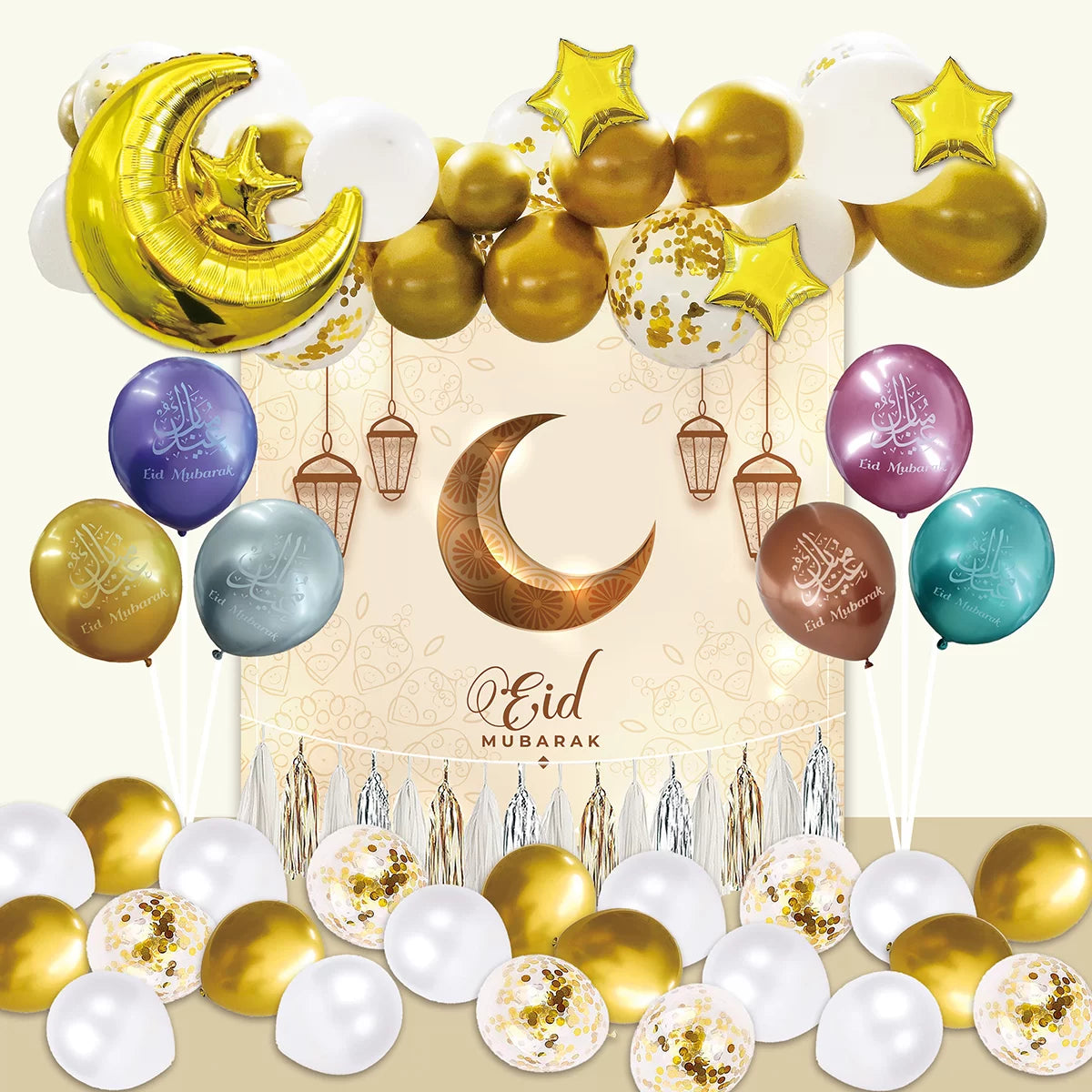 Buy EID Roon Decoration Kit with Balloon Set and Banner Brisbane, Logan ...