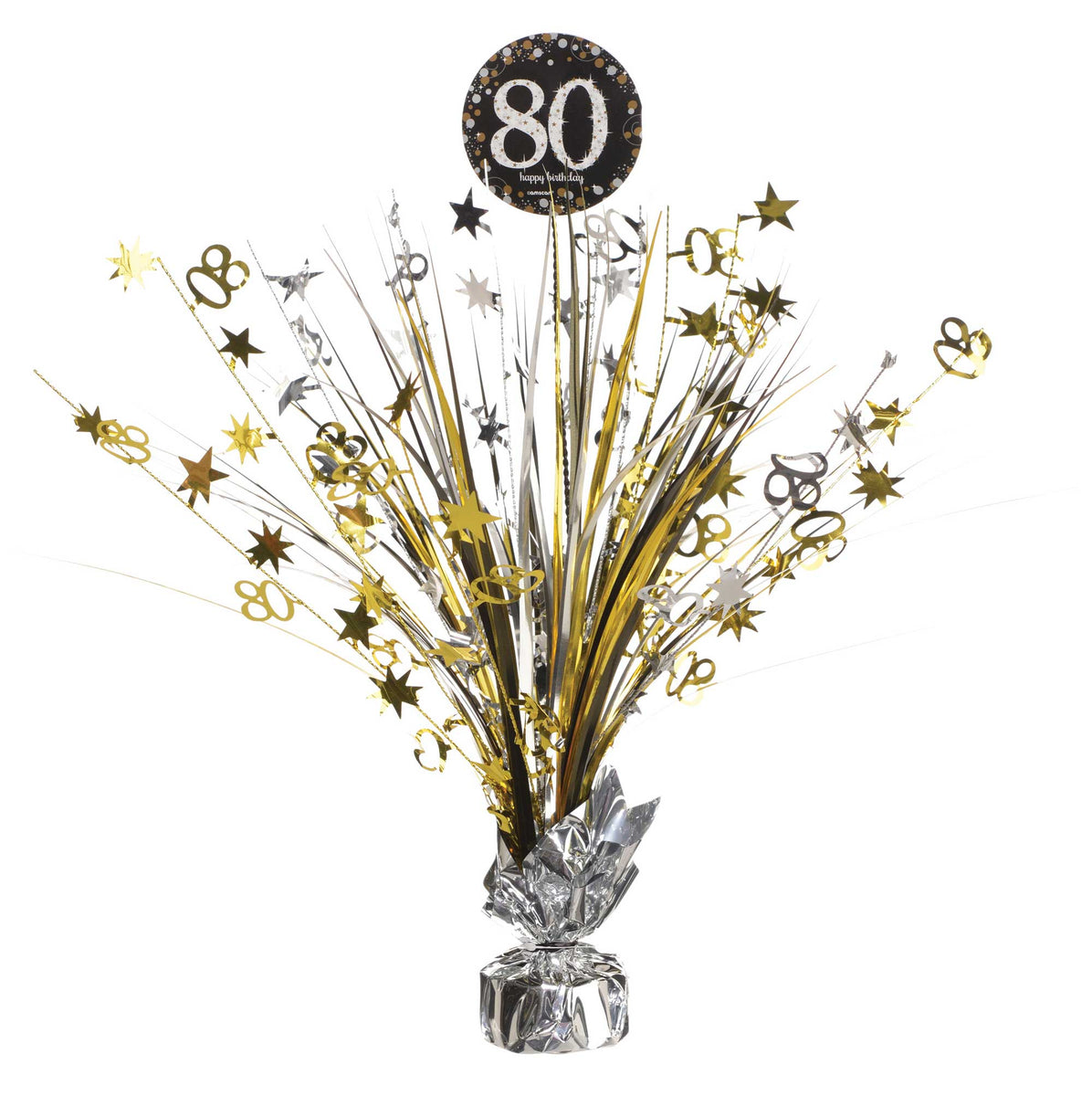 Party & Gifting A Cool Bling 80th Birthday Sparkle Candle In Pink