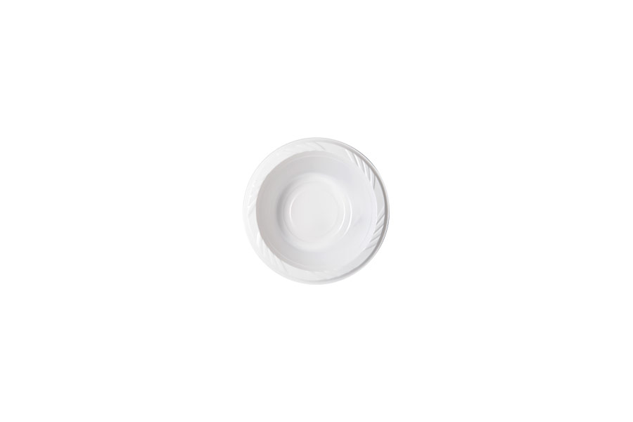 120mm White Bowl 25pk NIS Packaging & Party Supply