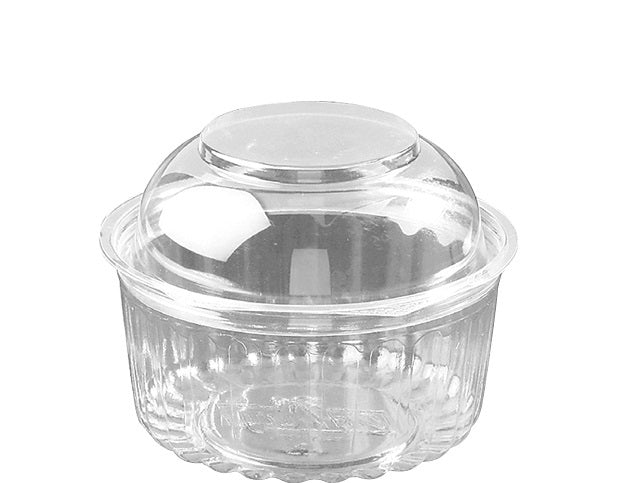 12oz (341ml) Show Bowl Dome lid (50 pk) NIS Packaging & Party Supply
