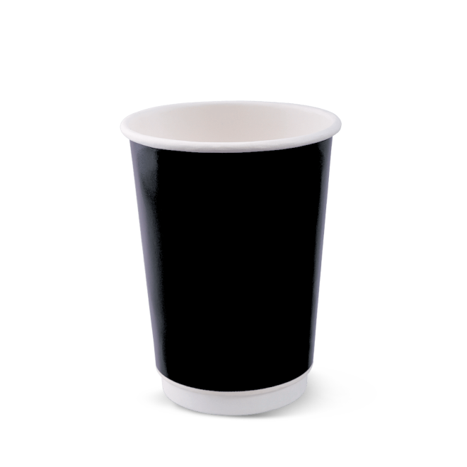 12oz Single Wall Coffee Cup 86.5mm  50 pcs Assorted colours NIS Packaging & Party Supply