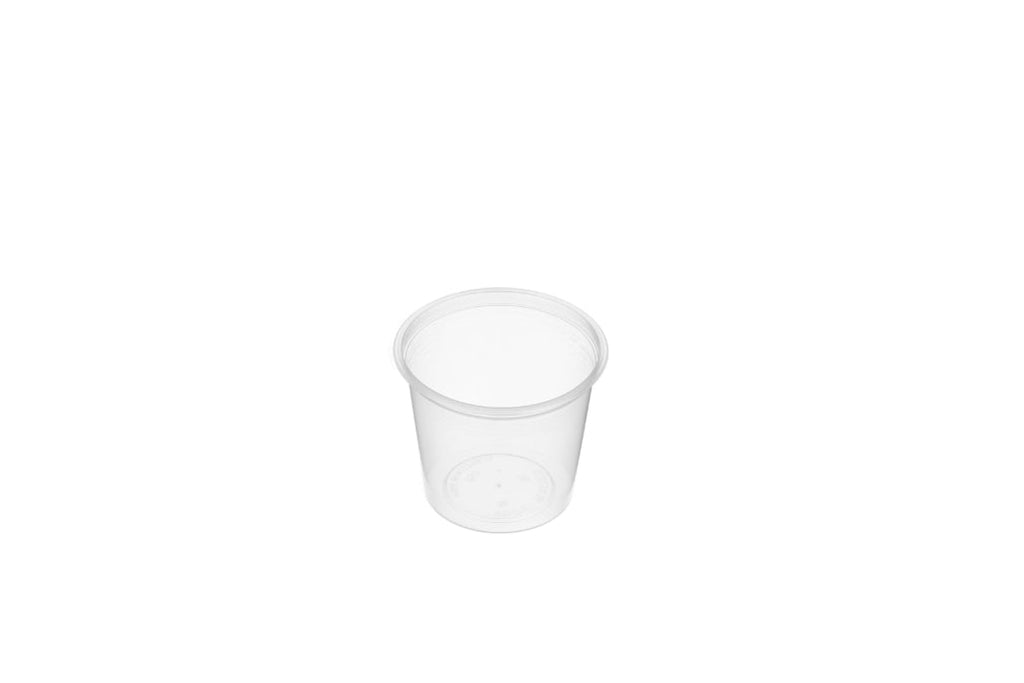 150mL Round Container Clear 50PK NIS Packaging & Party Supply