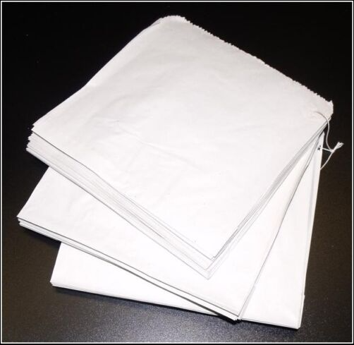 1F FLAT BAG WHITE 1000/CTN NIS Packaging & Party Supply