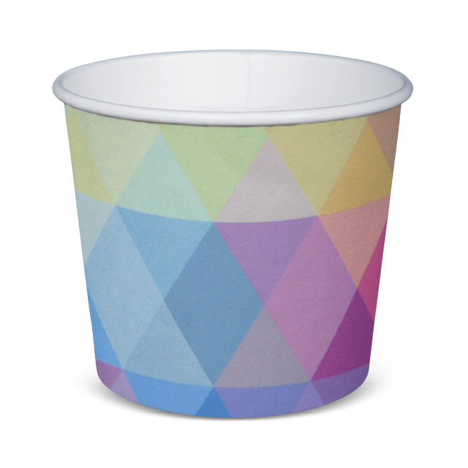 24oz ICE CREAM CUP 50PK NIS Packaging & Party Supply