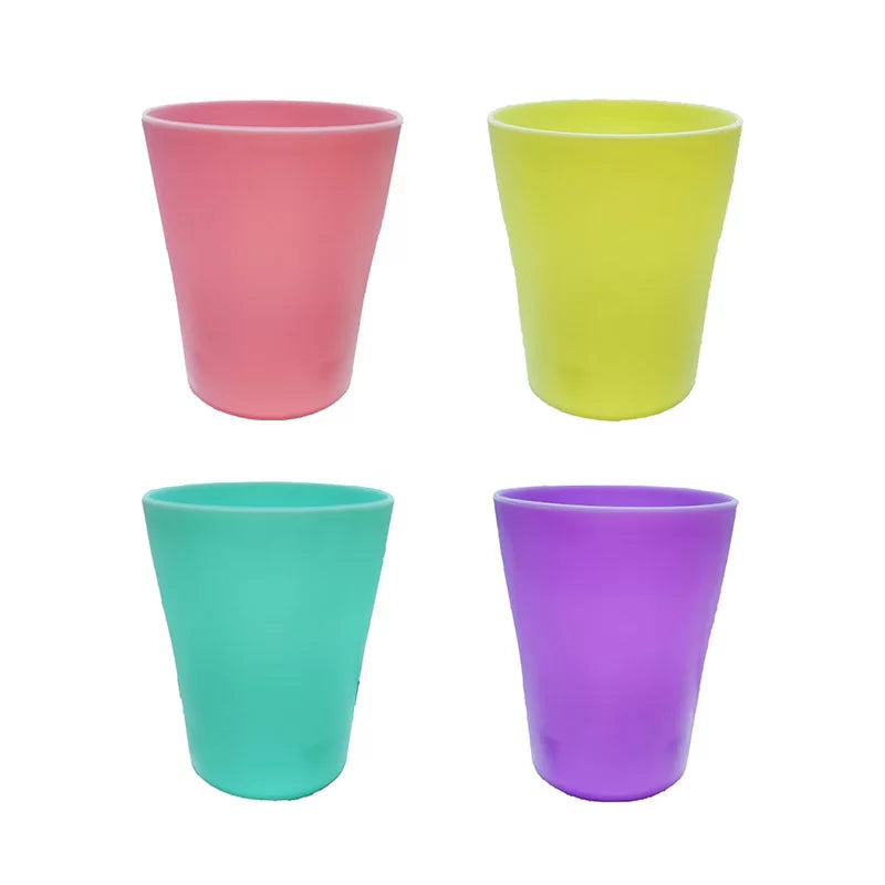 280ml Tumbler 4pk Multi-color NIS Packaging & Party Supply