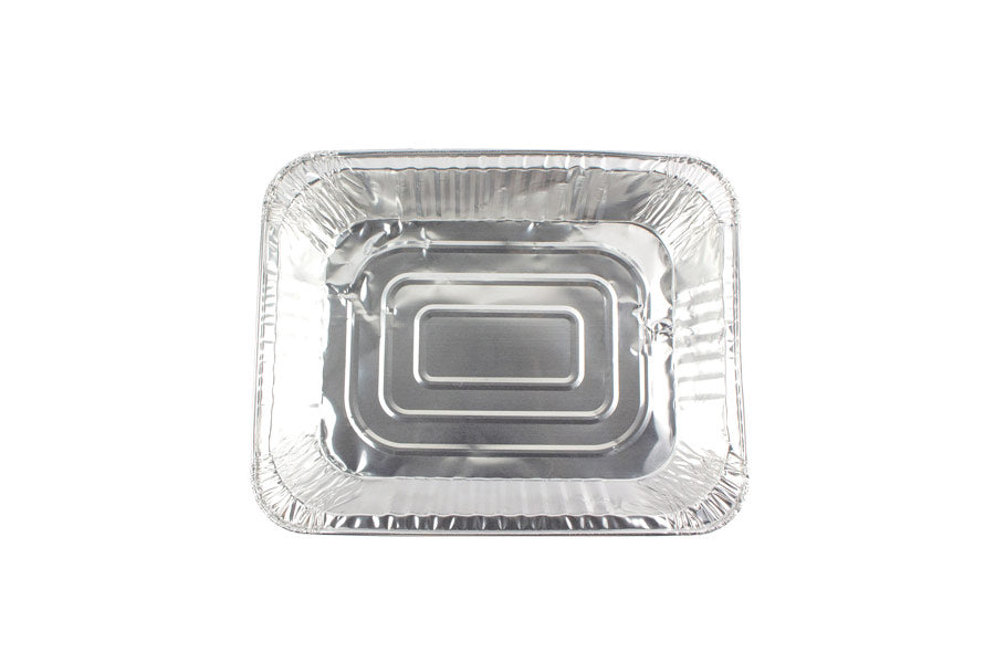 320x 265x 60mm RECTANGULAR Foil Tray 3pk NIS Packaging & Party Supply