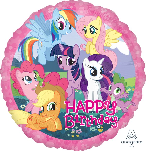 45cm Standard HX My Little Pony Birthday. NIS Packaging & Party Supply