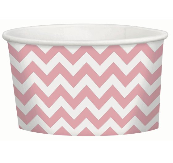 Buy CHEVRON 280ML TREAT CUPS NEW PINK