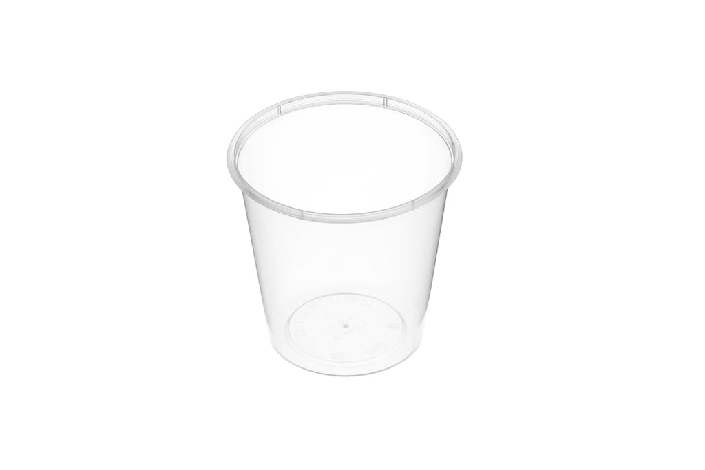 850mL Round Container Clear 50pk NIS Packaging & Party Supply