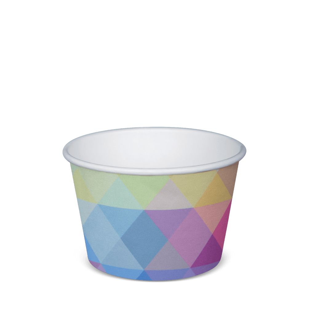 8oz ICE CREAM CUP 50PK NIS Packaging & Party Supply