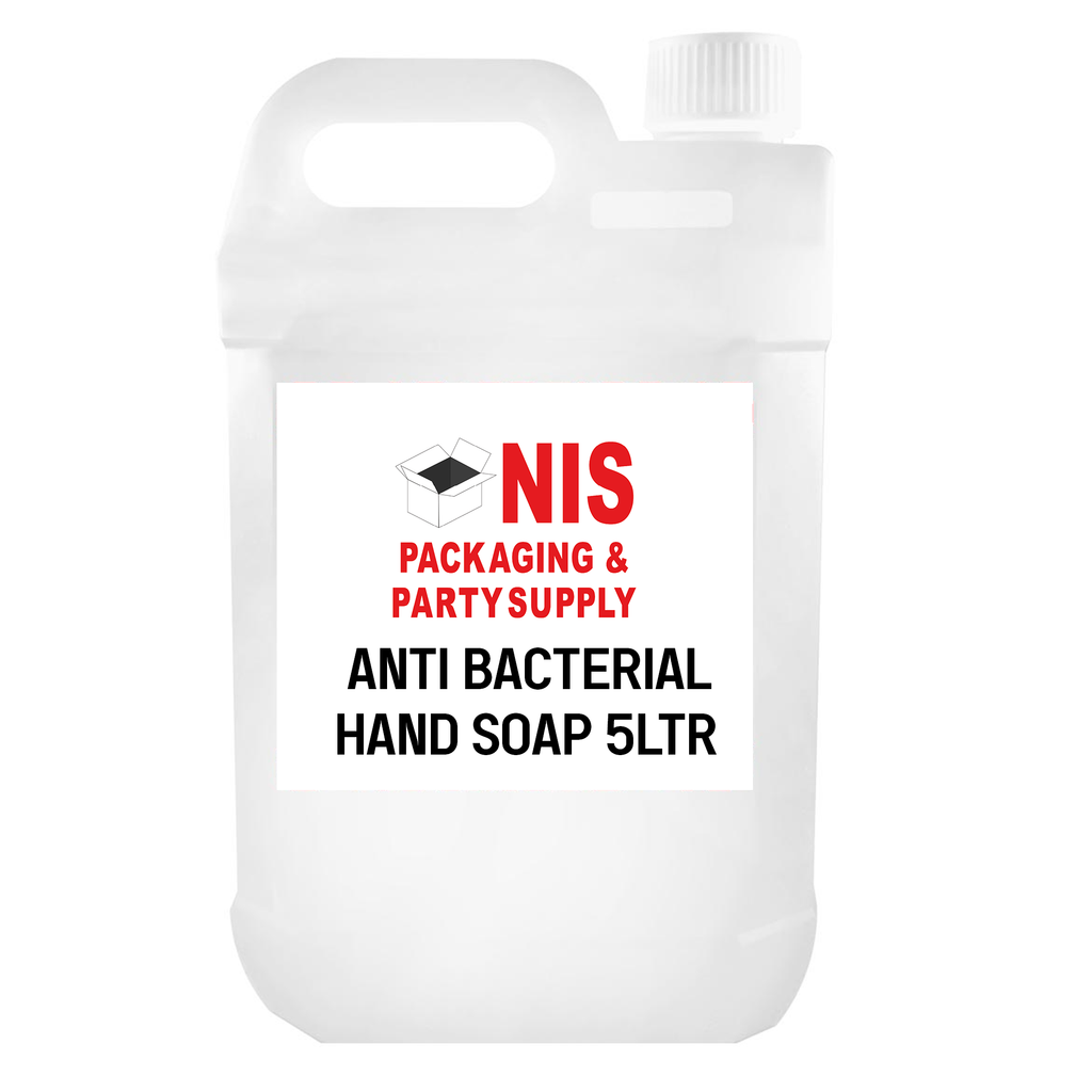 ANTI BACTERIAL HAND SOAP 5LTR NIS Packaging & Party Supply