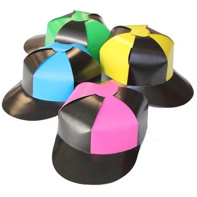Buy Assorted Jockey Hats 1pc at NIS Packaging & Party Supply Brisbane, Logan, Gold Coast, Sydney, Melbourne, Australia