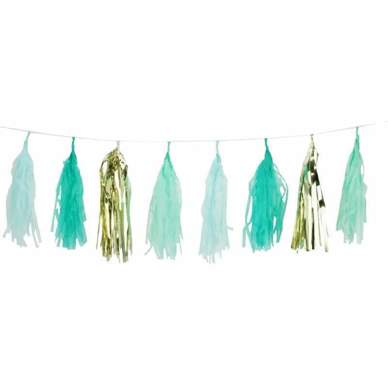 BABY Blue Tassel 3meters NIS Packaging & Party Supply