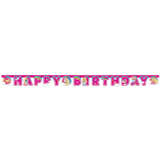 BARBIE DREAMTOPIA LETTER BANNER Birthday 2m 1pk NIS Packaging & Party Supply