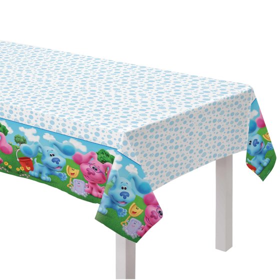 BLUE'S CLUES Paper Tablecover 137cm x 243cm 1pc NIS Packaging & Party Supply