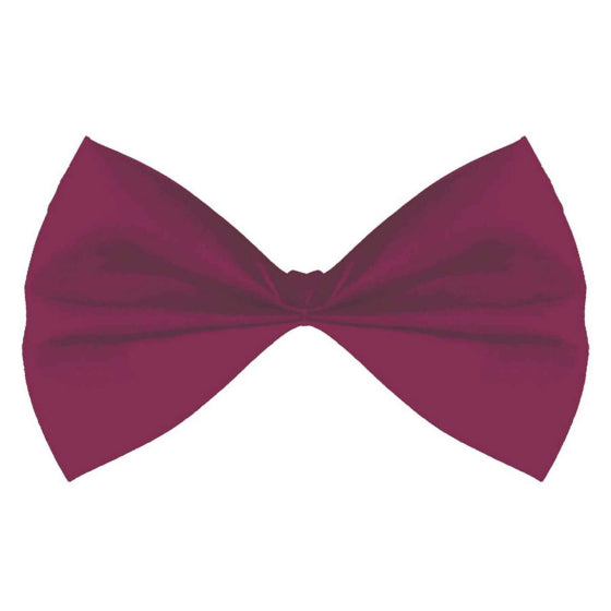 BOWTIE - BURGUNDY 1pc NIS Packaging & Party Supply