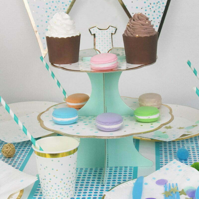 Baby Blue cakestand NIS Packaging & Party Supply