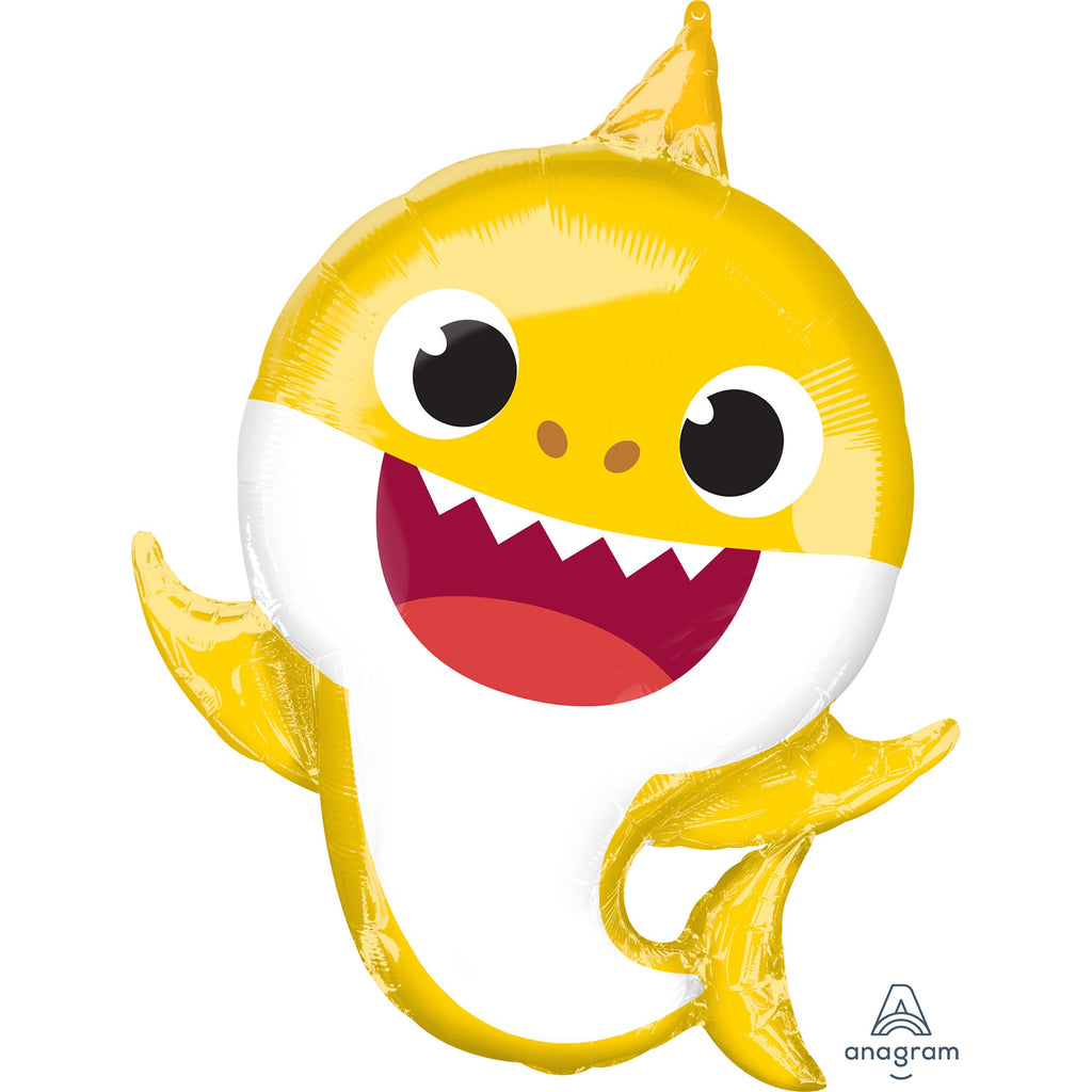 Baby Shark SuperShape XL Foil Balloon. NIS Packaging & Party Supply