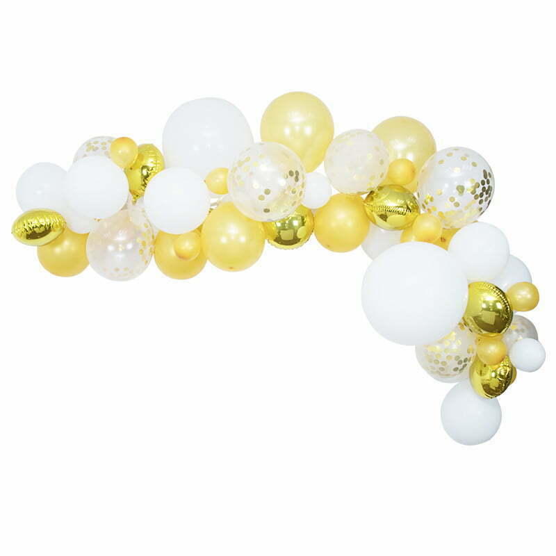 Balloon Arch/ Garland Set 4m - Gold NIS Packaging & Party Supply