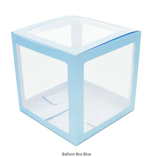 Buy Balloon Box Blue at NIS Packaging & Party Supply Brisbane, Logan, Gold Coast, Sydney, Melbourne, Australia