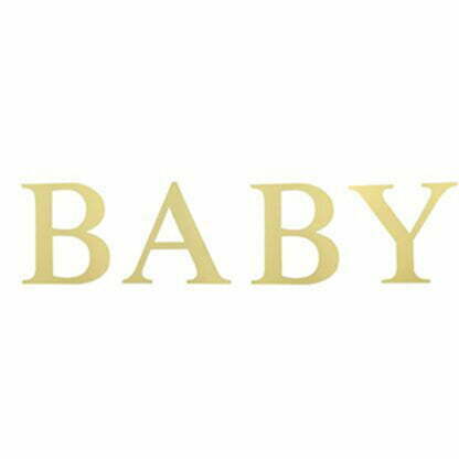 Balloon Box Gold Letter- BABY NIS Packaging & Party Supply