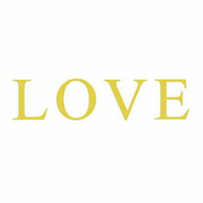 Balloon Box Gold Letter- LOVE NIS Packaging & Party Supply