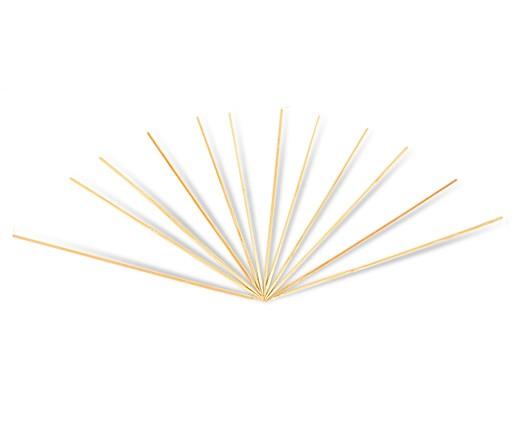Bamboo Round Skewer 200mm 100pcs NIS Packaging & Party Supply