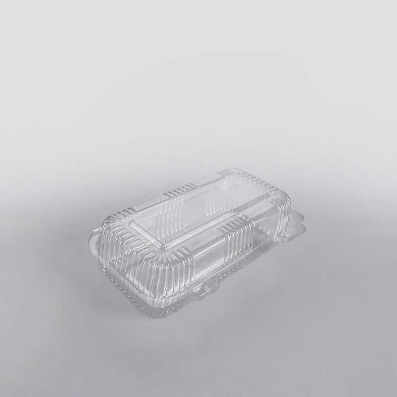 Bar Cake Container - 200×100×100mm 100/slv NIS Packaging & Party Supply