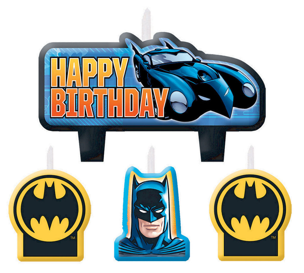 Batman BDAY Candle Set* NIS Packaging & Party Supply