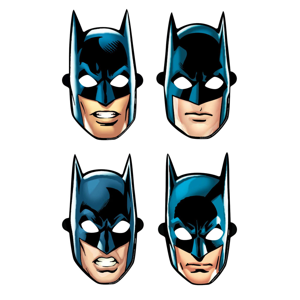 Batman Heroes Unite Paper Masks NIS Packaging & Party Supply