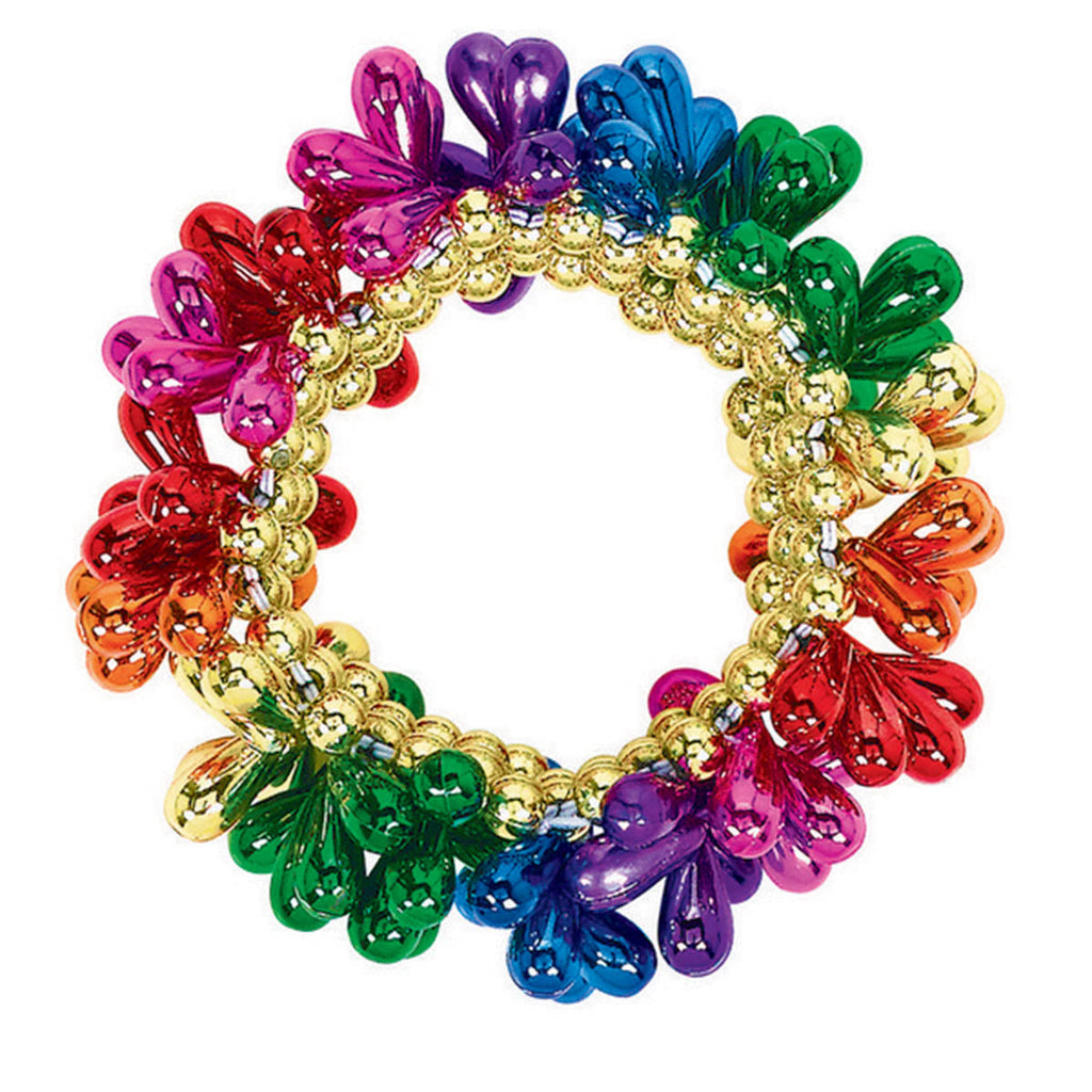 Bead Bracelet - Rainbow NIS Packaging & Party Supply