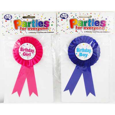 Buy Birthday Badge Boy & Girl at NIS Packaging & Party Supply Brisbane, Logan, Gold Coast, Sydney, Melbourne, Australia