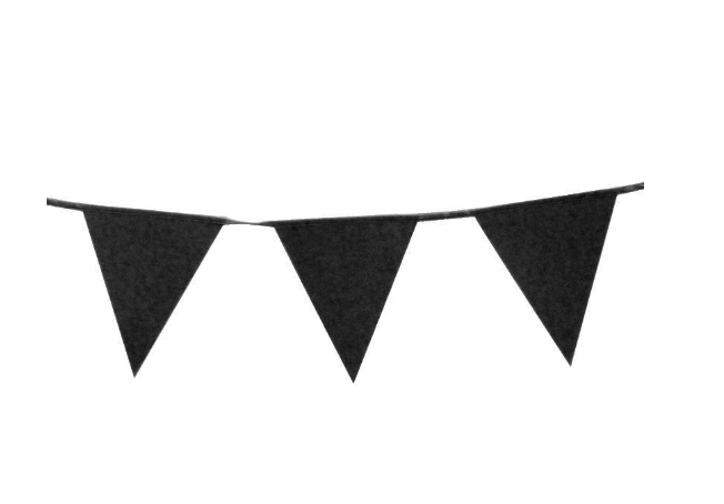 Buy Black Glitter Bunting 3meter at NIS Packaging & Party Supply Brisbane, Logan, Gold Coast, Sydney, Melbourne, Australia