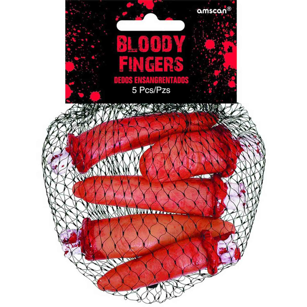 Bloody Fingers Decorations Plastic NIS Packaging & Party Supply