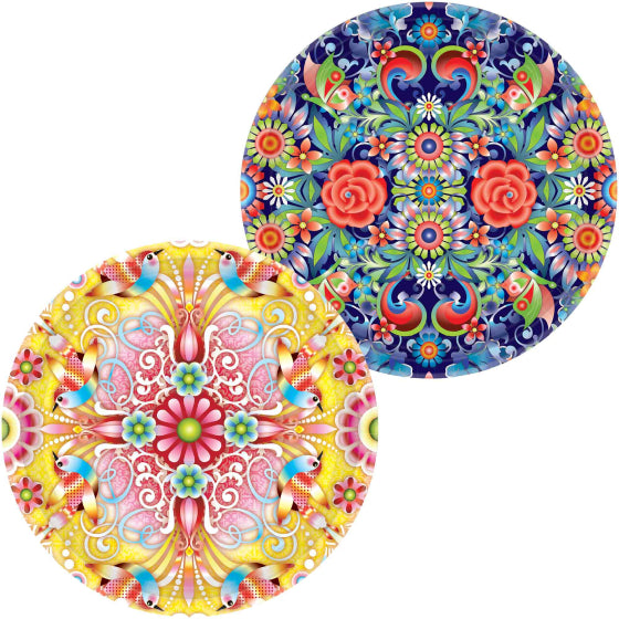 CATALINA 17cm Round Paper Plates 8pk NIS Packaging & Party Supply