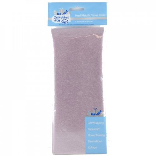 CLEARANCE! Pearl Lilac 18gsm Tissue Paper P5 NIS Packaging & Party Supply