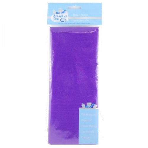 CLEARANCE! Standard Purple 17gsm Tissue Paper P5 NIS Packaging & Party Supply