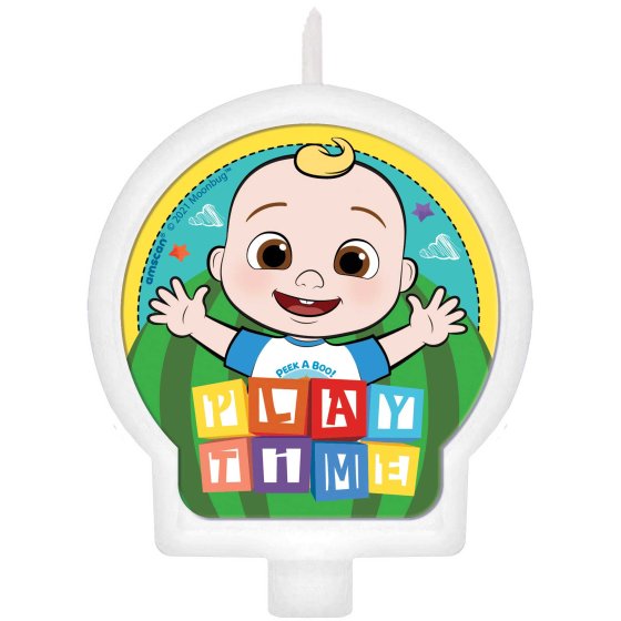 COCOMELON PLAY TIME CANDLE NIS Packaging & Party Supply