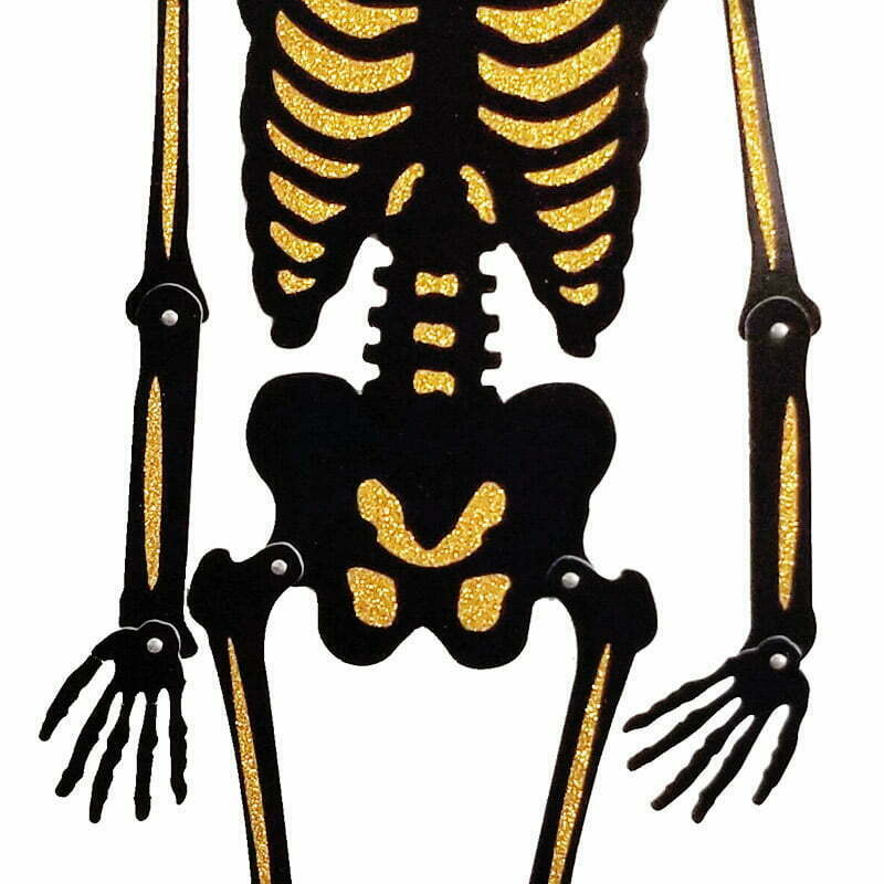 Cardboard Halloween Skeleton (1 pc) NIS Packaging & Party Supply