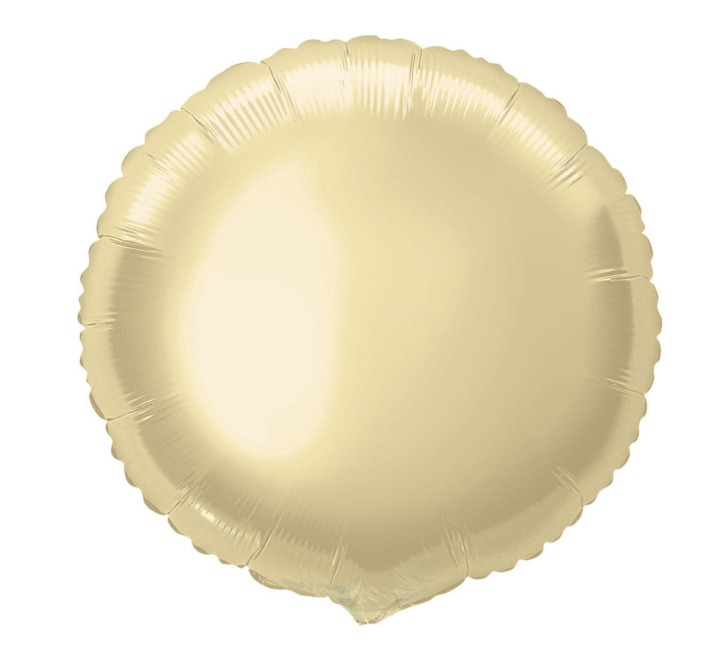 Champagne Gold Round Foil Balloon (45cm) NIS Packaging & Party Supply