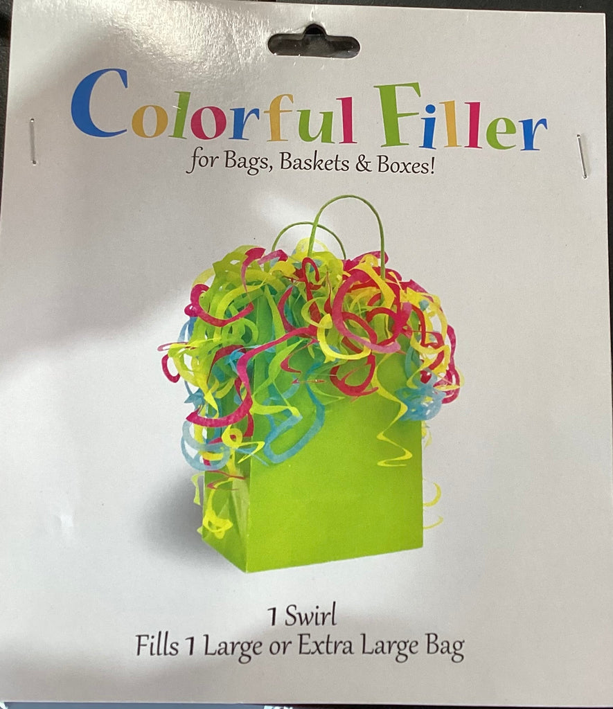 Colorful Filler Swirl NIS Packaging & Party Supply