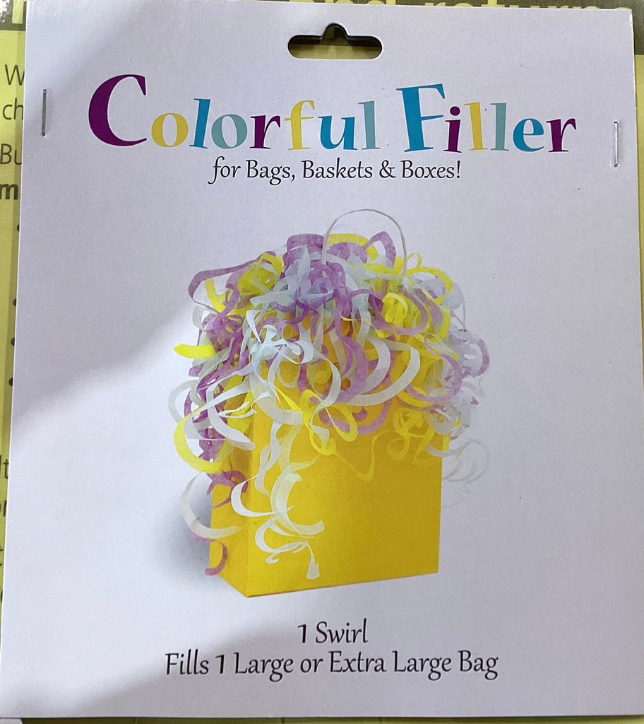 Colorful Filler Swirl NIS Packaging & Party Supply