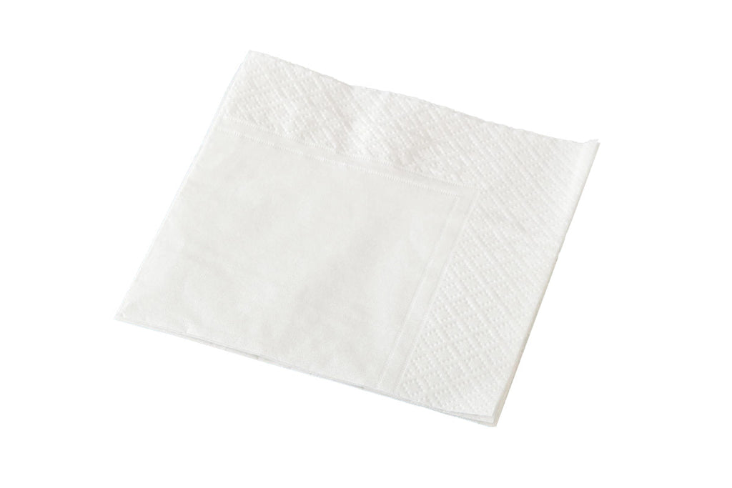 Culinaire 2 ply Cocktail White Quarter Fold 250pk NIS Packaging & Party Supply