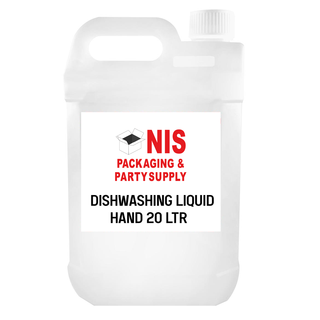 DISHWASHING LIQUID HAND 20 LTR NIS Packaging & Party Supply