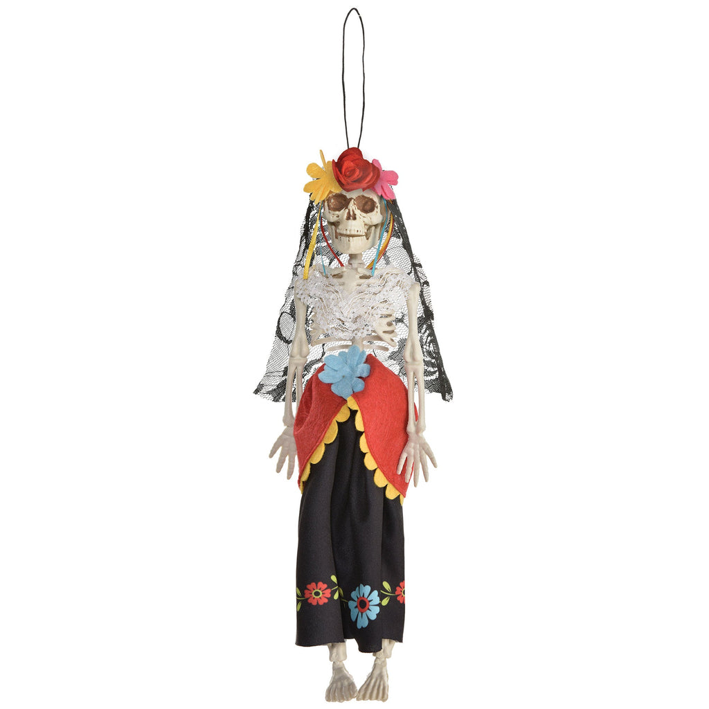 Day of the Dead Hanging Skeleton Bride Decoration Prop NIS Packaging & Party Supply