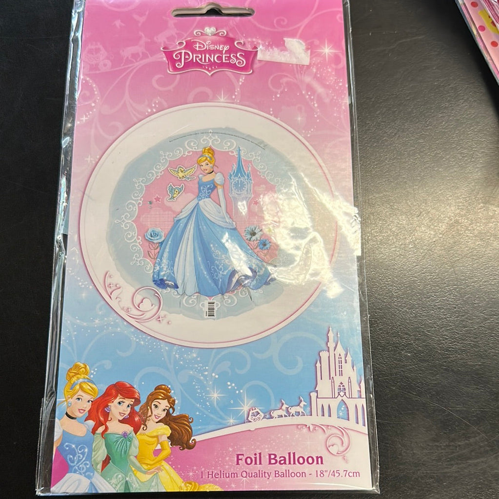 Disney princess foil balloon 1pc 45cm NIS Packaging & Party Supply