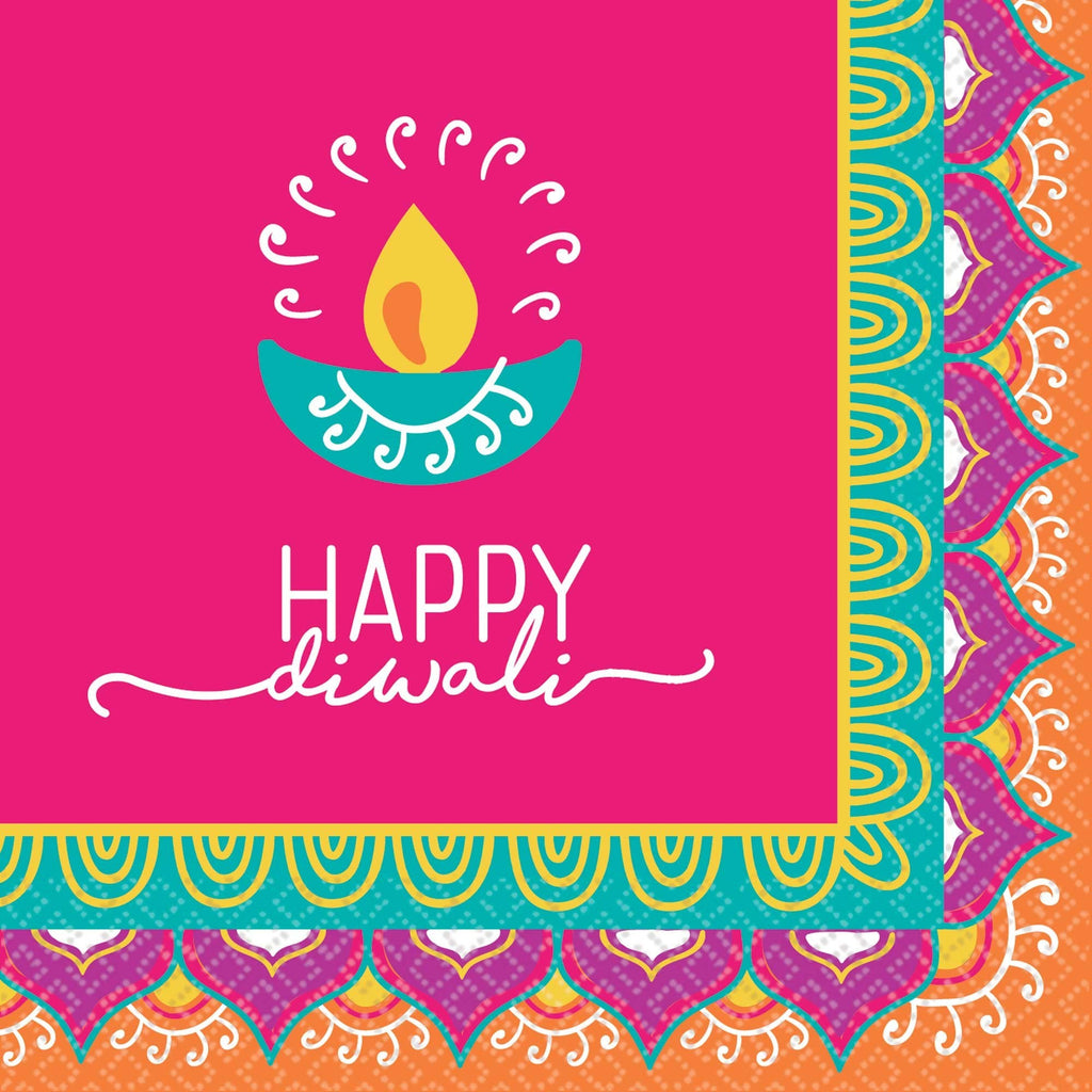 Diwali Beverage Napkins NIS Packaging & Party Supply