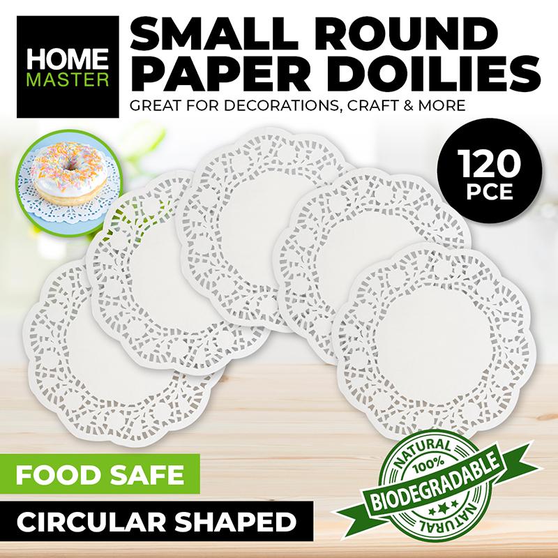 Doilies Round Paper 16cm 120pc NIS Packaging & Party Supply