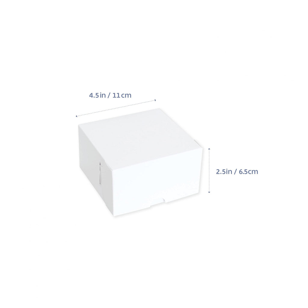 Donut Box 1 Cavity (4.5x4.5x2.5in) 1PC NIS Packaging & Party Supply